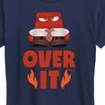 thumbnail image 3 of Inside Out - Over It - Women's Short Sleeve Graphic T-Shirt, 3 of 5