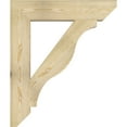 thumbnail image 3 of Ekena Millwork 6"W x 32"D x 38"H Funston Slat Rough Sawn Bracket, Douglas Fir, 3 of 4