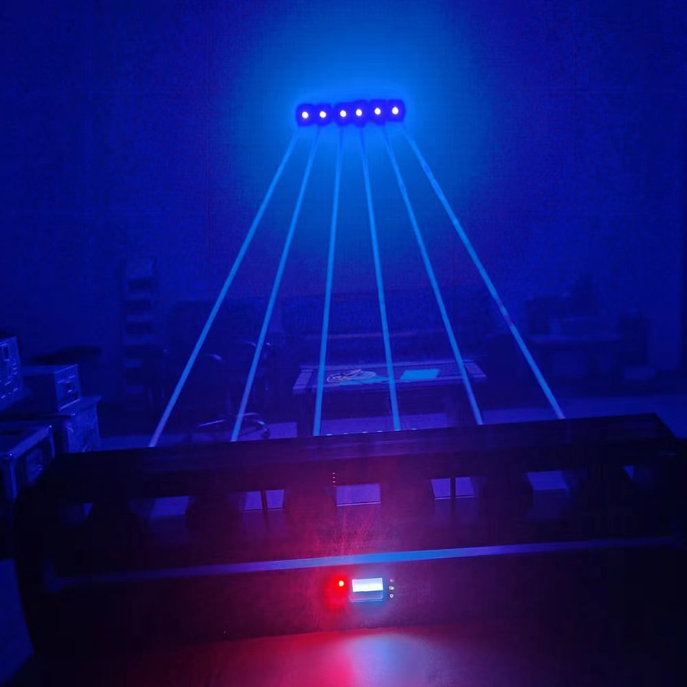 Full Color Changing RGB 6 Eyes Monster Beam Moving Head Stage Light