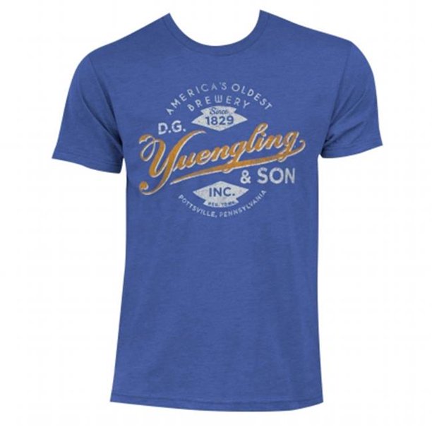 Yuengling Yuengling l Yuengling Vintage Mens Tee Shirt Royal Purple Large Walmart Com Walmart Com