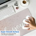 thumbnail image 4 of Positive Vibes Only: Large Pink Desk Mat &31.5x11.8 inches Mousepad, Ergonomic Desk Pad Perfect for Home Office & Computer Use, 4 of 7