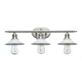 thumbnail image 1 of Glenhurst 3-Light White and Brushed Nickel Lights, 1 of 1