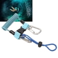 thumbnail image 1 of Diving Hook Rope Stainless Steel Flexible Anti Lost Diving Camera Rope Diving  Hook Spring Rope, 1 of 8