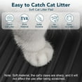 thumbnail image 5 of UPSKY Cat Litter Mat Kitty Litter Trapping Mat 31" x 24" Litter Box Mat Keep Floor Clean, 5 of 7