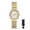 Silver, variant on Women's Oval Full-Rhinestone Dial Full-Rhinestone Case Analog Quartz Watch