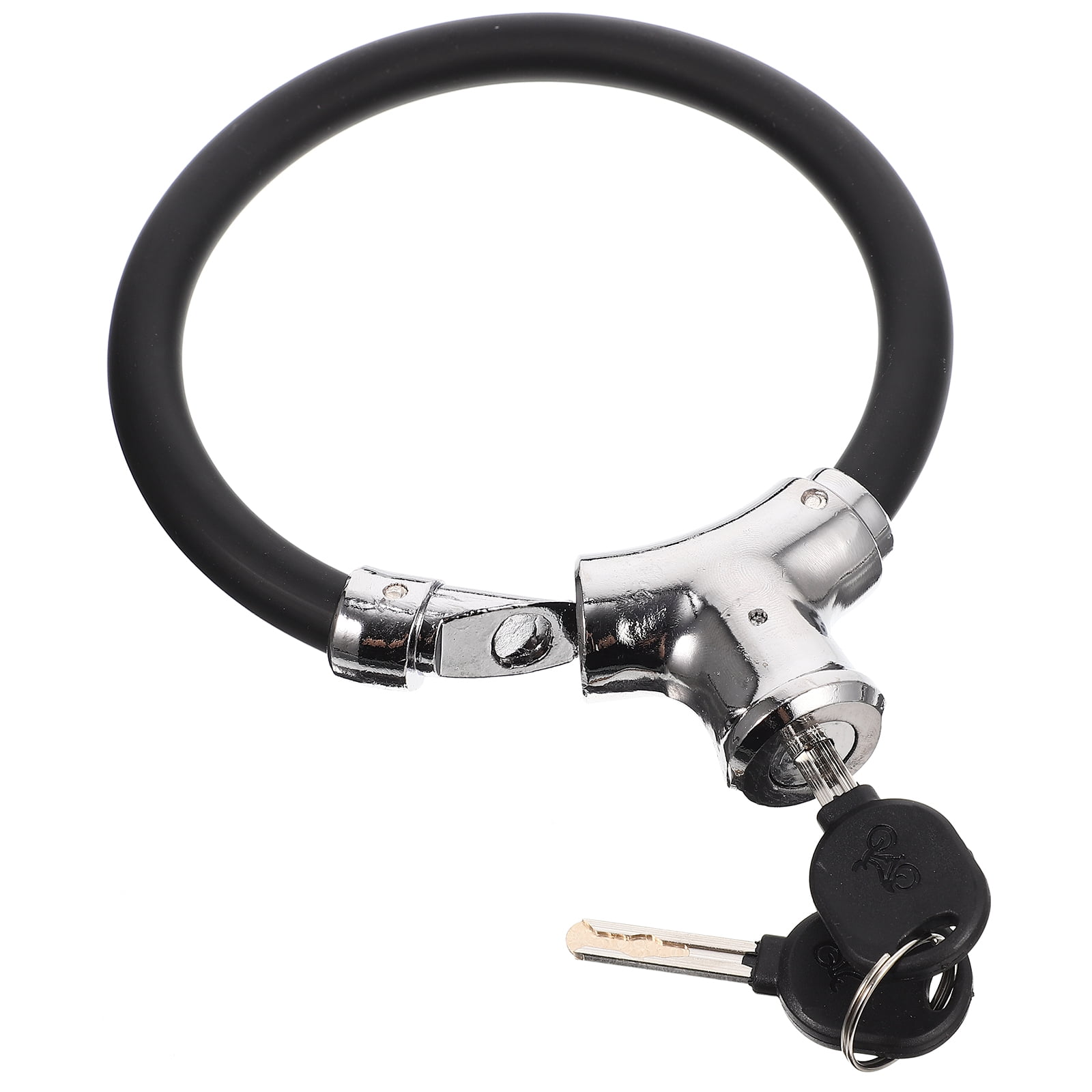 WRISTBIQUE Bike Chain Lock Metal 3Sets Anti Theft For Cyclists Outdoor Cycling 5.74X4.72X0.98In