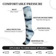 thumbnail image 3 of Bixox Circular Lighthouse Print Compression Socks,Compression Socks Women & Men Circulation for Medical,Running,Athletic, 3 of 7