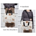 thumbnail image 6 of FORMRS 16" Laptop Bag Carrying Sleeve Case with Handle Travel Shoulder Briefcase, Gray Bears, 6 of 8