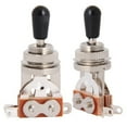 thumbnail image 3 of 2 Pcs Parts: 1Pcs C523 Instrument Tuner Metal Tuning Fork & 1 Pcs Electric Guitar Toggle Switch 3 Way Pickup Selector, 3 of 7