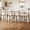 4pcs Beige Seat + Walnut-Grain Metal Leg, variant on ChenyueFurn Set of 2 Counter Height Bar Stools, Upholstered Stools with Metal Legs for Kitchen Island,Beige