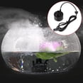 thumbnail image 2 of 3X 400ML/H Mini Ultrasonic Mist Maker Fogger Water Fountain Pond Fog Machine Atomizer Air Humidifier,3 * Mist maker,black, 2 of 7
