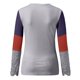 thumbnail image 4 of Blusa de encaje con cuello en V y manga larga estampada para mujer Fridja  fhghd2091, 4 of 5