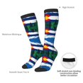 thumbnail image 5 of Knee High Socks for Women Colorado Flag Print Long Tube Sock Uniform Socks, 5 of 7