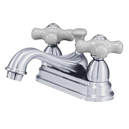 Kingston Brass Restoration Two Handle 4" Centerset Lavatory Faucet with