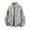 03# Gray, variant on Men's Faux Leather Flight Jacket with Pockets Windproof Fit Bomber Coat Casual Outwear Motorcycle Style Slim Silhouette Zipper Front Autumn Winter M-5XL