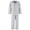 Grey, variant on Long Sleeve Long Pant Pajama Set (Men)