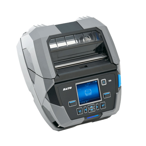 Restored SATO PW4NX Mobile 4-Inch Thermal Label Printer – NFC, Bluetooth & Wi-Fi, 203 dpi, Includes Shoulder Strap, P/N: WWPW41001 (Refurbished)