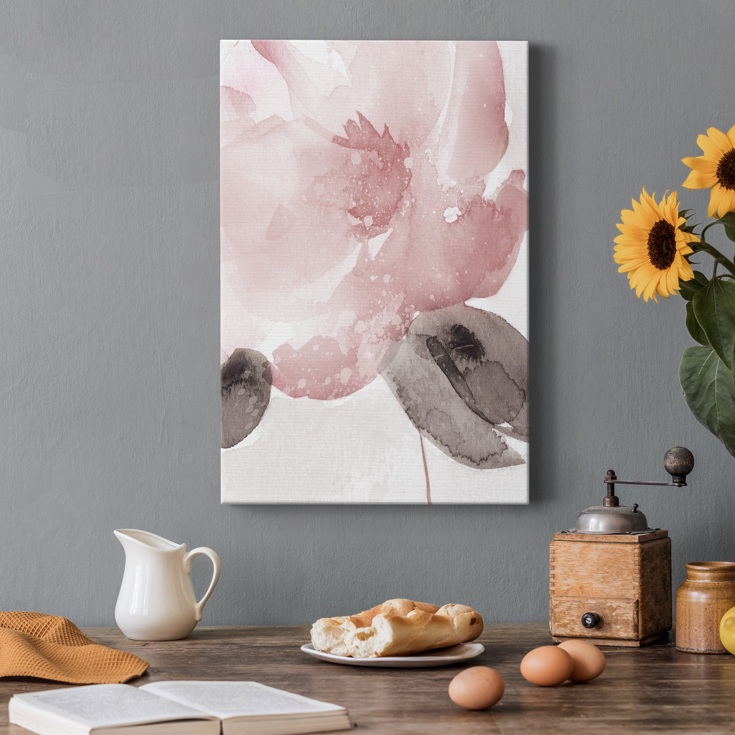 Blush Bloom I Premium Gallery Wrapped Canvas - Ready to Hang - 18 x 27