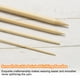 thumbnail image 4 of Uxcell 8Pcs Agujas de Tejer de Bambú de Punta Doble Tamaño US 9(5.5mm) 7.9 pulgadas, 4 of 6