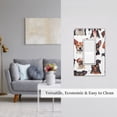 thumbnail image 5 of Balery Happy Dog Faces Collage for Duplex Wall Plates Kit, Electrical Outlet Covers, Standard Size 1-Gang 5.0" x3.0", Electric Receptacle Plug Covers-Style U, 5 of 6