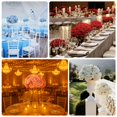 thumbnail image 5 of Efavormart Pre-Arranged Artificial Rose Wedding Centerpiece, Light Blue Silk Rose Flower Balls Arrangement Table Decor - 20", 5 of 5