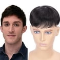 thumbnail image 4 of Men's Hair Patch Real Human Hair Topper for Short Hair - Solution for Hair Thinning and Balding Areas on the Scalp, 4 of 5