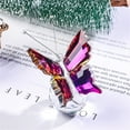 thumbnail image 2 of Crystal Ball Butterfly Ornament, Decorative Glass Butterfly Figurine for Home Office Desk Decor Collectible Crystal Sculpture Gift for Women and Girls, E, 2 of 3