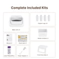 thumbnail image 5 of Self Cleaning Cat Litter Box, Automatic Litter Box with Open Top, Safety Sensors, Anti-Pinch Protection, White, 5 of 9