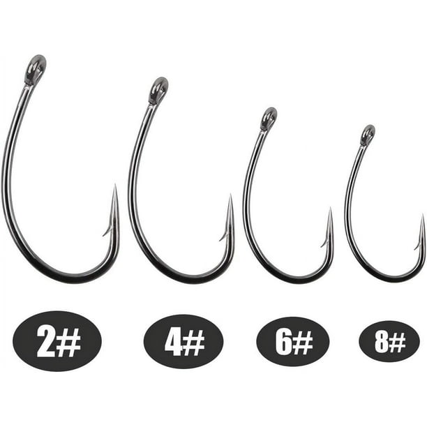 circle hooks carp fishing Barbless Hooks, 50/150pcs Curve Shank Crank Fly Tying Hook Hair Fishing Bait Rigs for Freshwater Saltwater : Sports & Outdoors Step up your catfishing game with these premium Tournament Series hooks 180pcs Carp Fishing Hooks Barbed,