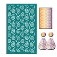 thumbnail image 4 of Bunnies Eggshell Silkscreen Print Stencils 6.3x4Inch Washable for Clay Earrings Jewelry Making Printing on Clay Fabric, 4 of 8