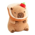 thumbnail image 4 of BELOVING Capybara Stuffed Toy 30cm Comfortable Capybara Doll for Birthday Gifts bread light brown, 4 of 9