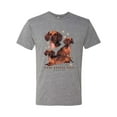 thumbnail image 2 of If It's Not a Dachshund It's Just a Dog Gift | Mens Dog Lover Premium Tri Blend T-Shirt, Premium Heather, 2XL, 2 of 3