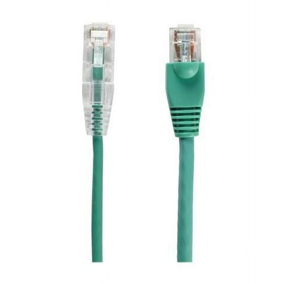 7 ft. Slim Net CAT6 Patch UTP Network Cable, Green