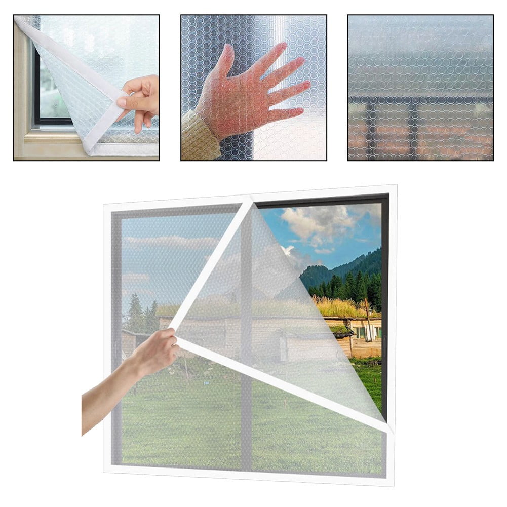 Easy Installation Bubble Wrap Film For Comfortable Indoor Environment Double Thickened Construction For Various Window Types