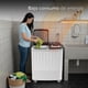 thumbnail image 3 of White Westinghouse  Lavadora Doble Tina 13 kg  WWXCTT23905BK  Gabinete en polipropileno  4 niveles de agua  3 perillas de control  Bajo consumo de energía  Ahorro de agua, 3 of 7
