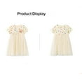 thumbnail image 3 of Emy Dola 2-8T Girls Summer Tutu Dress 3D Cat Dot Princess Dress Little Girls A-line Tulle Dresses For Wedding Birthday Party, 3 of 9