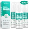 Aliver 3 Pack Teeth Whitening Foam Toothpaste Fresh Breath Deeply