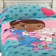 doc mcstuffins throw blanket