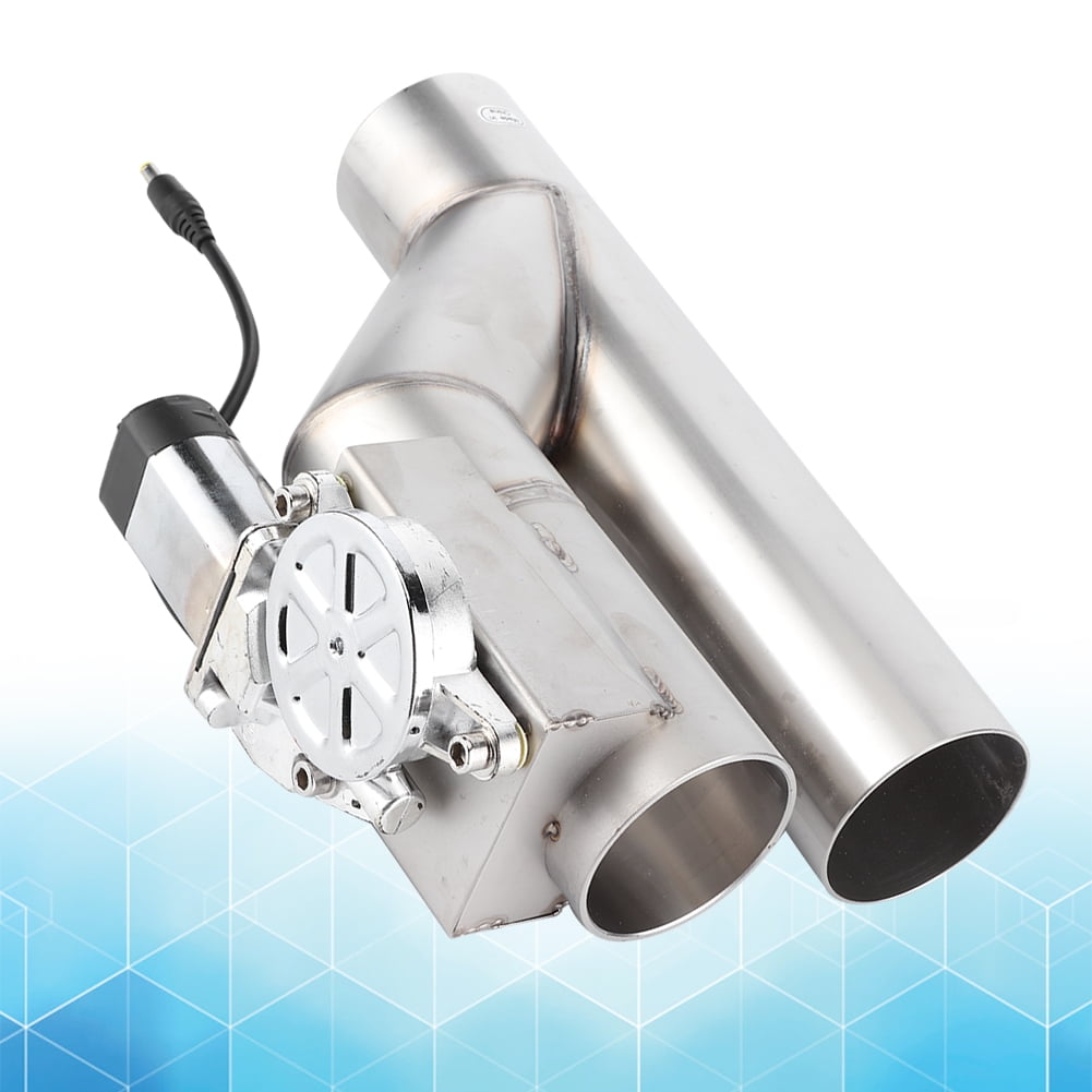 Motors 2.5" Electric Exhaust Down Pipe ECUT Cutout Valve Motor Remote Control Kit Auto Parts