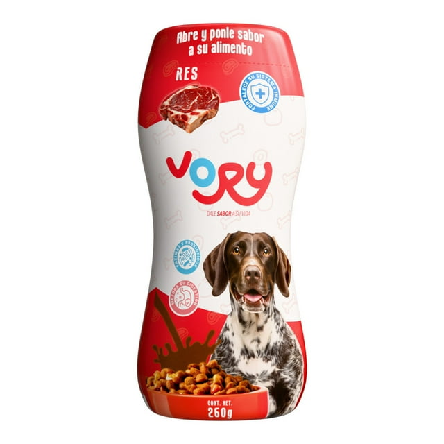 Aderezo para Mascotas VORY Sabor Res 260 gr