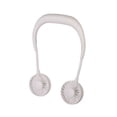 thumbnail image 3 of Lazy Fan  USB Rechargeable Wearable Portable Hand Free Neckband Fan Personal Mini Neck Double Fans  3 Speed Adjustable For Home Office Traveling  Pink, 3 of 8