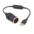 thumbnail image 2 of Usb 12v Car Cigarette-lighter Socket Female Power Supply Cable, 2 of 5