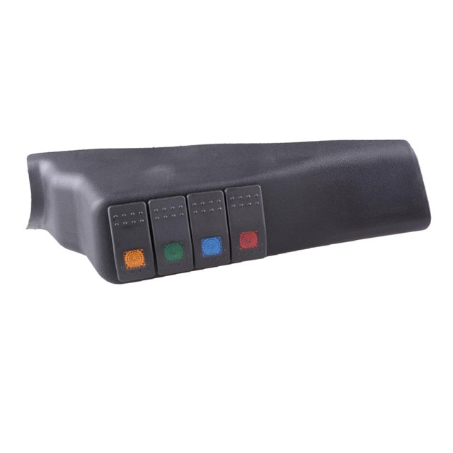 Auto Left Side a Panel , Negro Se adapta a Reemplazo Profesional Durable Alta . para 2014-2017 Baoblaze Panel de interruptores