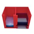 thumbnail image 3 of Dispensador CardCare Lite con la parte superior, funda para un centavo, rojo, 3 of 4