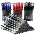 thumbnail image 4 of 1pc Gel Pens Tip Slim Contour Ink Pens Fine Point Ballpoint Writing Pen for Office 0.5mm Tips with Comfort Grip[Blue], 4 of 4
