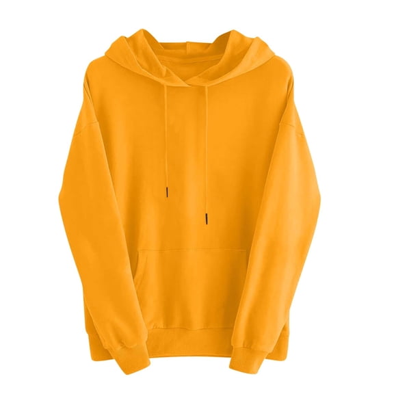 Lamiy Sweatshirt for Women Drawstring Hoodies Lightweight Sweatshirts Loose Casual Solid Color Workout Pullover