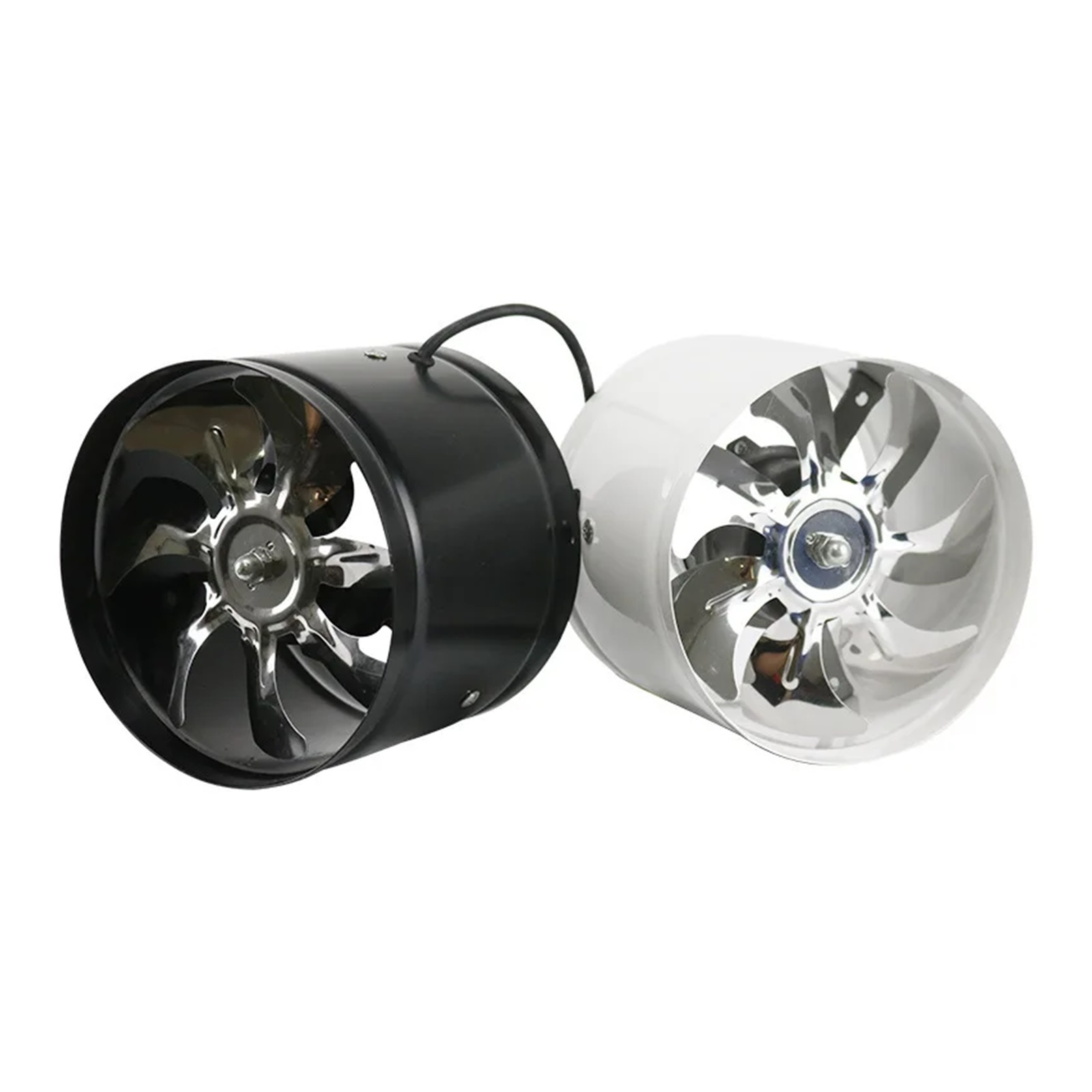 4/6/7/8inch Inline Duct Fan Air Ventilator Metal Pipe Ventilation Exhaust Fan Extractor Kitchen Wall Fan Duct Attic Fan ,Energy-Efficient