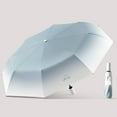 thumbnail image 4 of Destyer Versatile Three Fold Folding Umbrella Suitable For Any Outdoor Activity Compact And Portable Durable Grass Green, 4 of 6