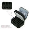 thumbnail image 6 of Unique Bargains 1pc Nail Polish Carrying Case Double-Layer Nail Polish Organizer Case for Manicure Tools Nylon Black, 6 of 7
