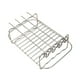 thumbnail image 5 of Accesorios de freidora de freidora de aire accesorios de doble capa reutilizable parrilla universal con brochetas rectángulo portátil acero inoxidable, 5 of 8
